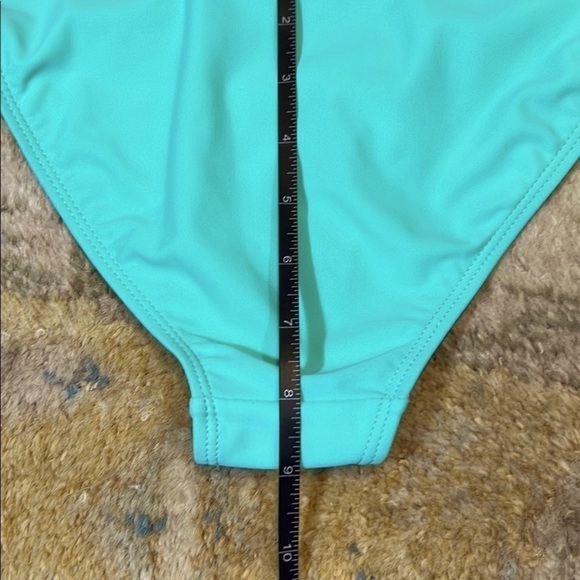 NWT, Heat,Gorgeous Aqua Bikini Bottom,Tie~Sides, Lovely Piece, Size Large - Picture 5 of 7